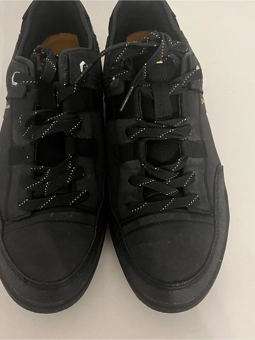 CAT Caterpillar Men's Hex Tough Utility Sneakers - Black Size 9 Wide